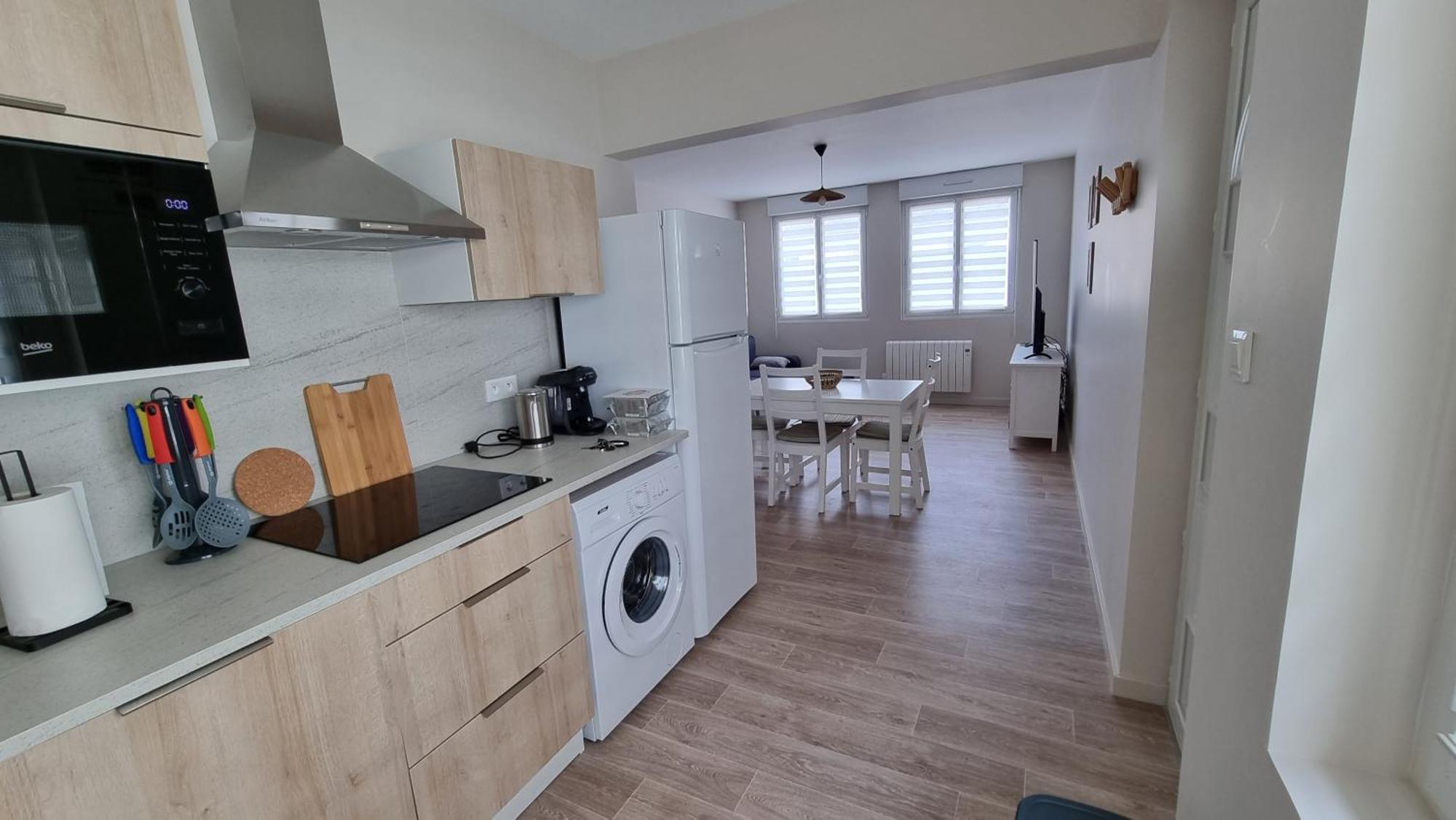Appartement Rdc A 2 Pas De La Plage Et Des Commerces De Berck Plage Kültér fotó